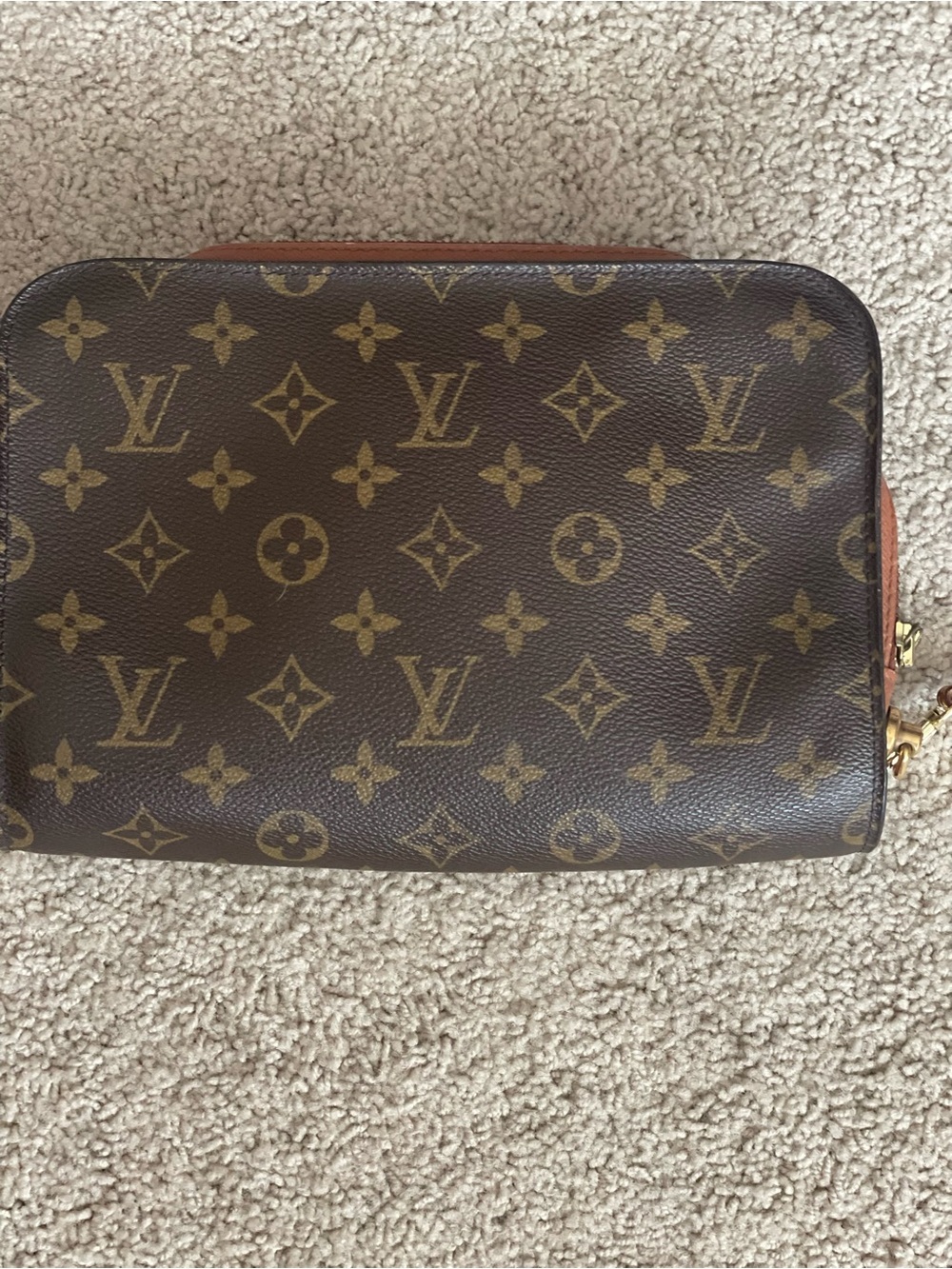Vintage Louis Vuitton Orsay Monogram Clutch- Brown - Picture 2 of 9